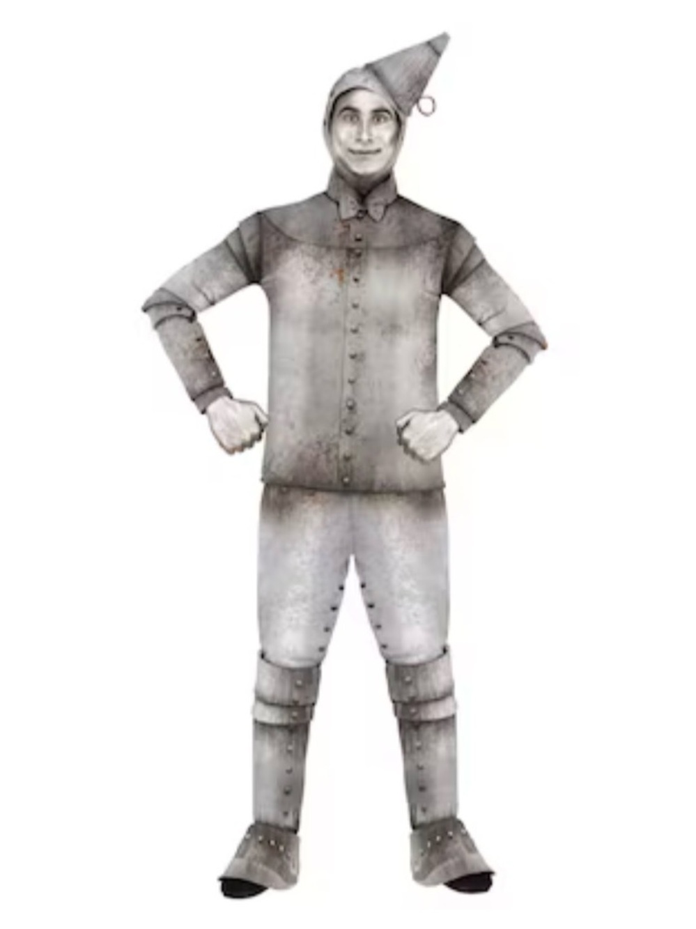 Wizard of Oz Tin Man Halloween Costume, Size Adult L